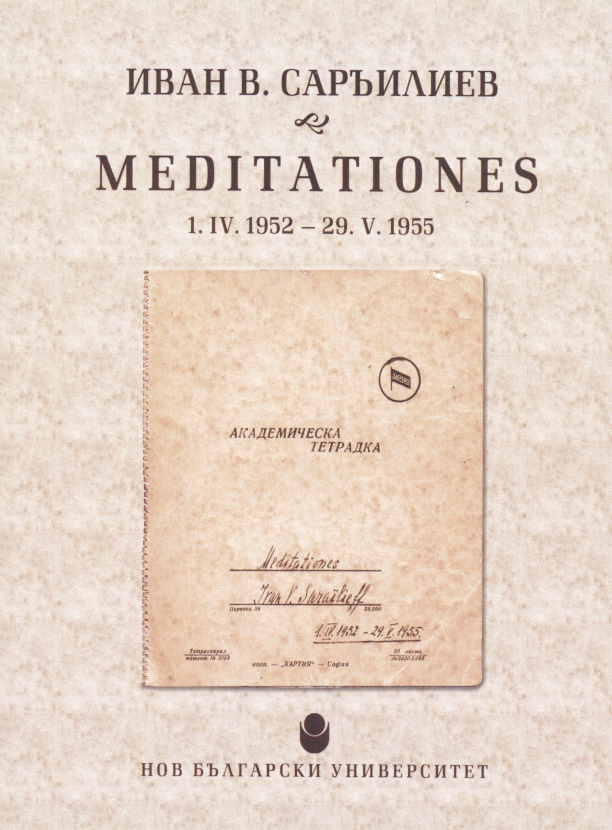 Meditationes : 1. IV. 1952 - 29. V. 1955